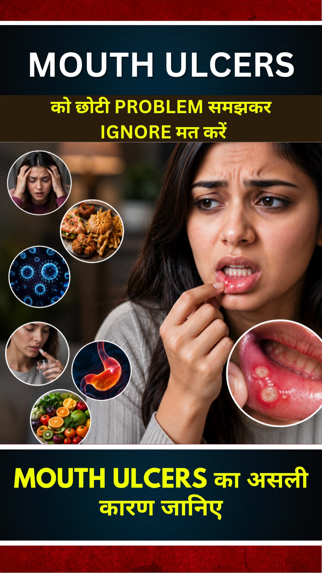 Chandigarh Ayurved Centre Facebook ad: Mouth Ulcers: Causes, Symptoms, Complications & Effective…