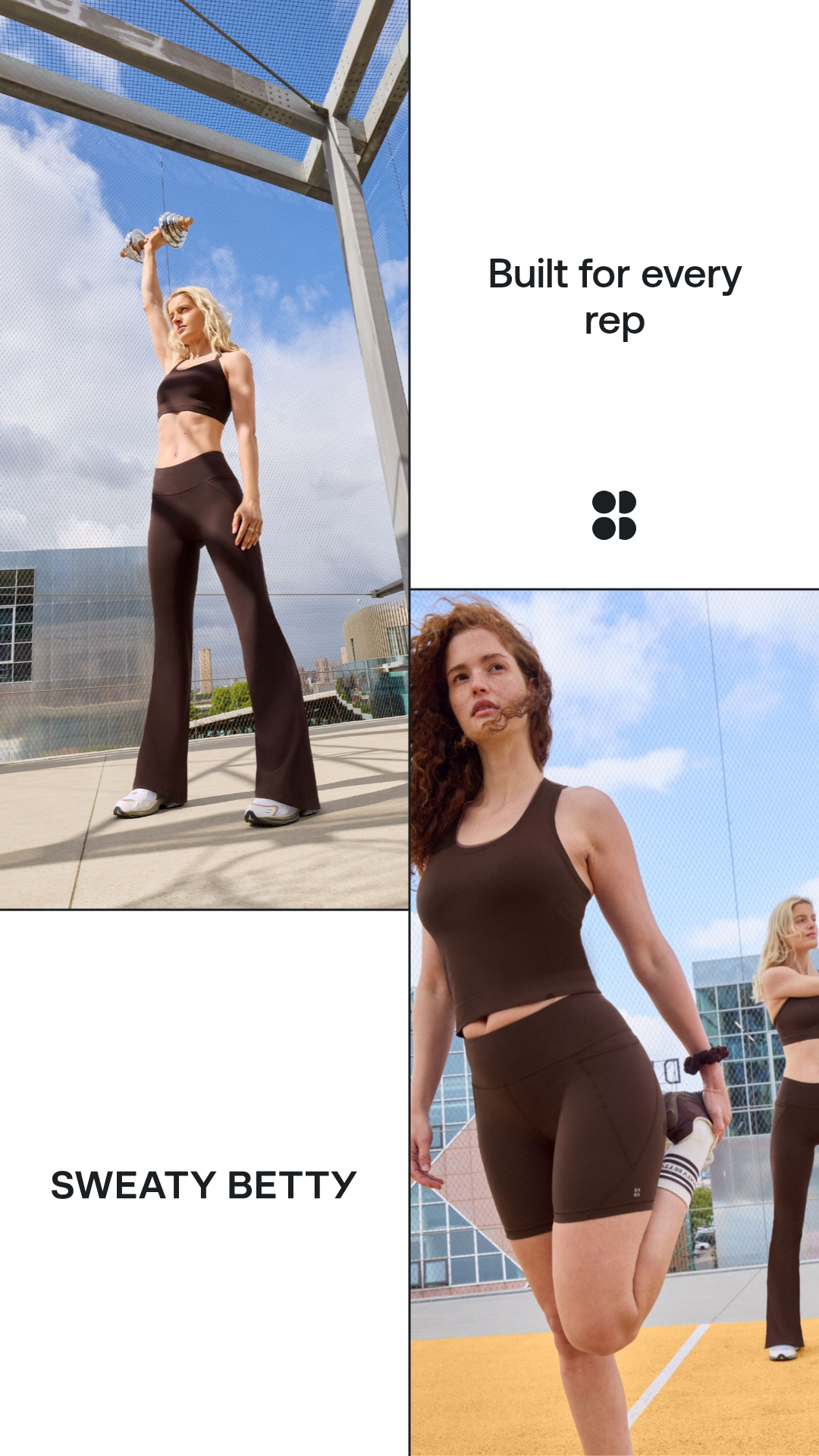 Sweaty Betty Facebook ad