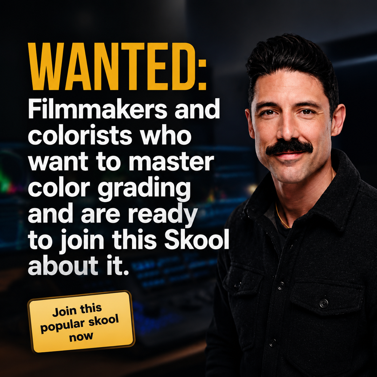 Skool Facebook ad