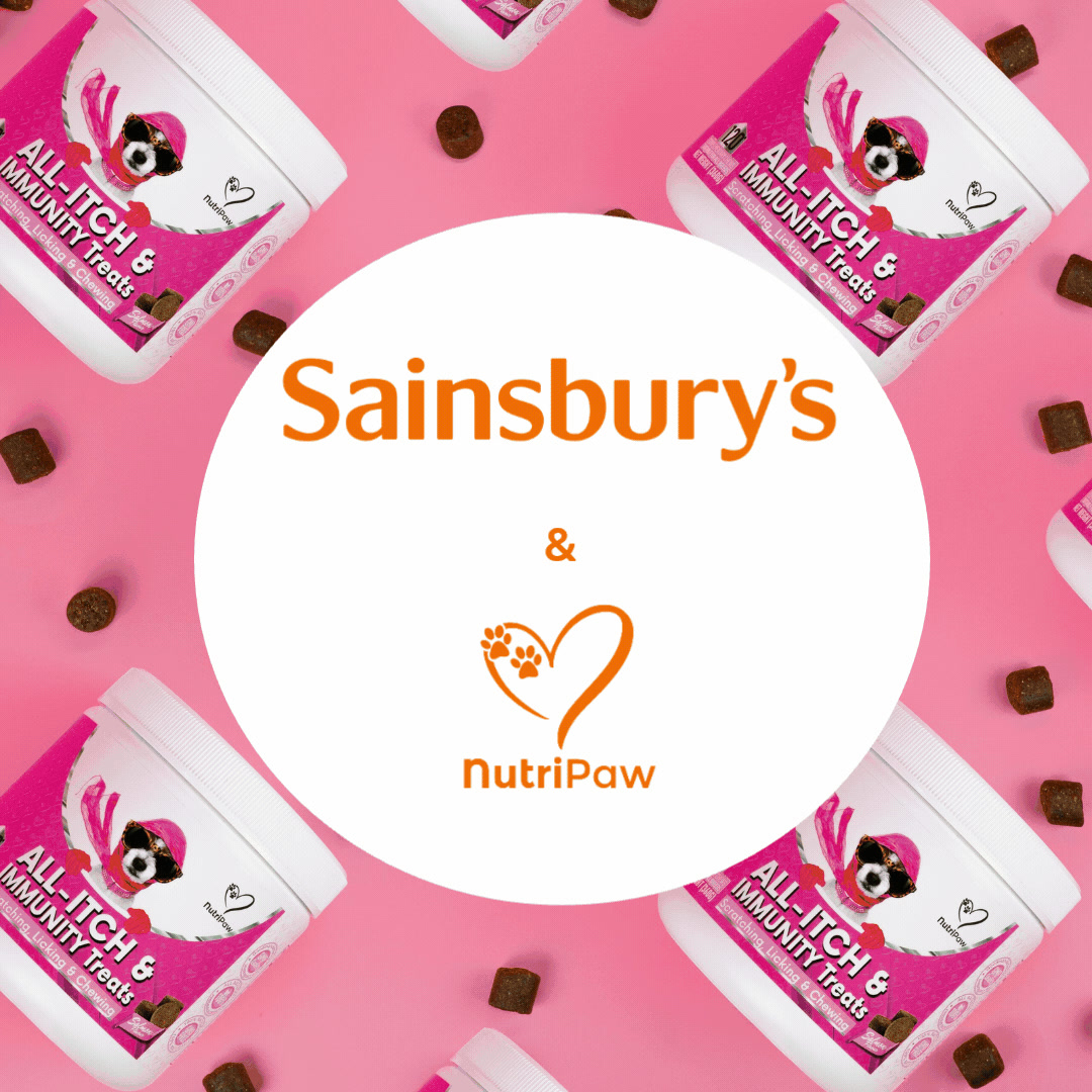 Nutri Paw Facebook ad: Find NutriPaw at Sainsbury’s