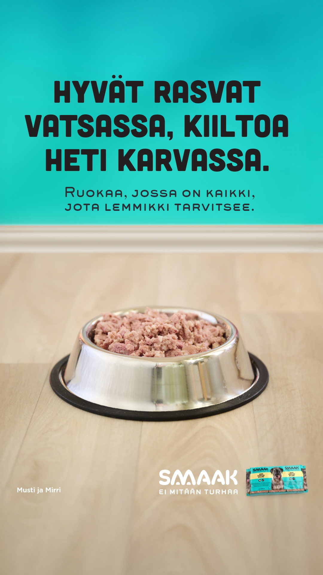 Musti ja Mirri Facebook ad