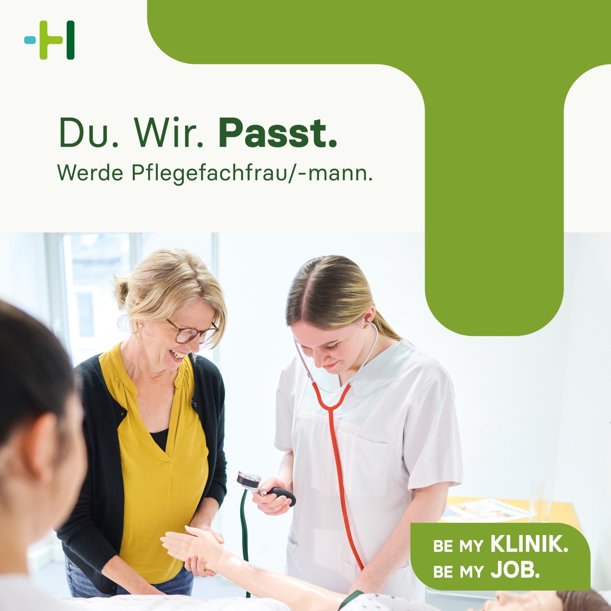 Kliniken Hochfranken Facebook ad: Mach eine Ausbildung zur Pflegefachfrau / zum…
