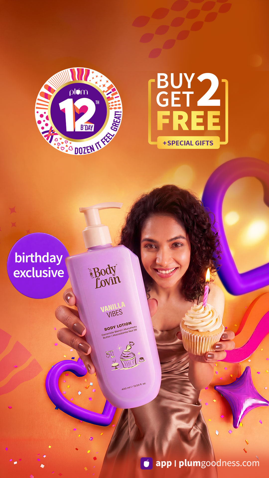 Plum BodyLovin' Facebook ad