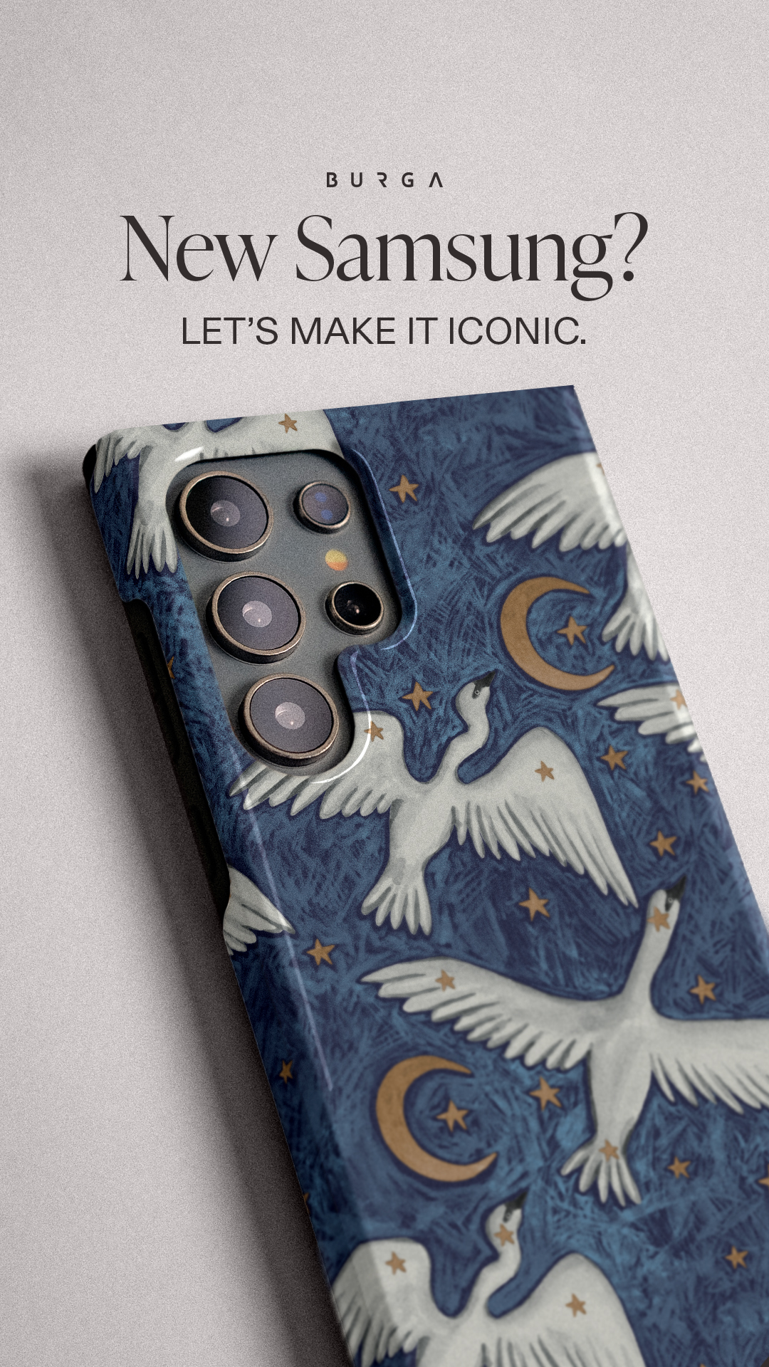 BURGA Cases Facebook ad