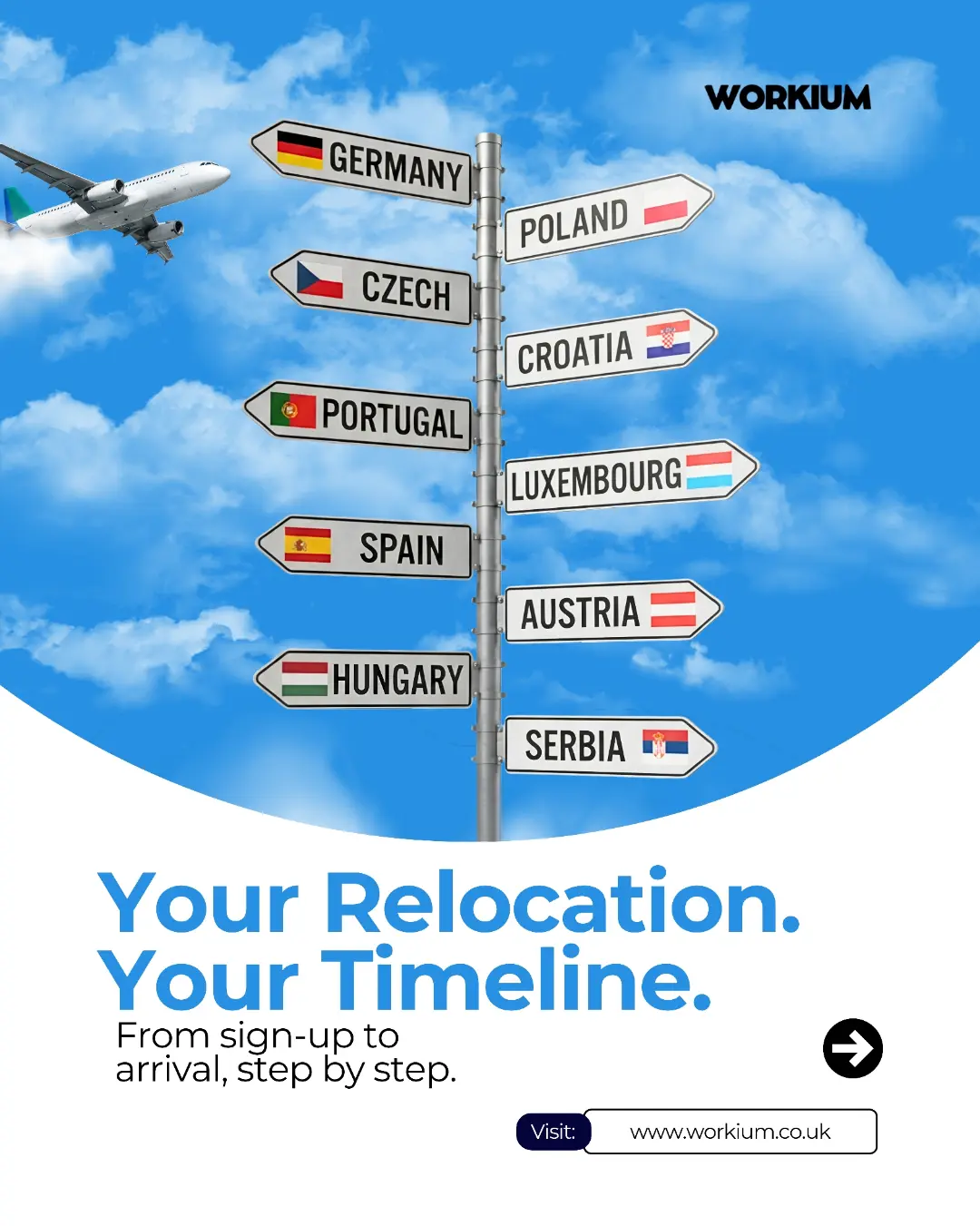 Workium UK Facebook ad