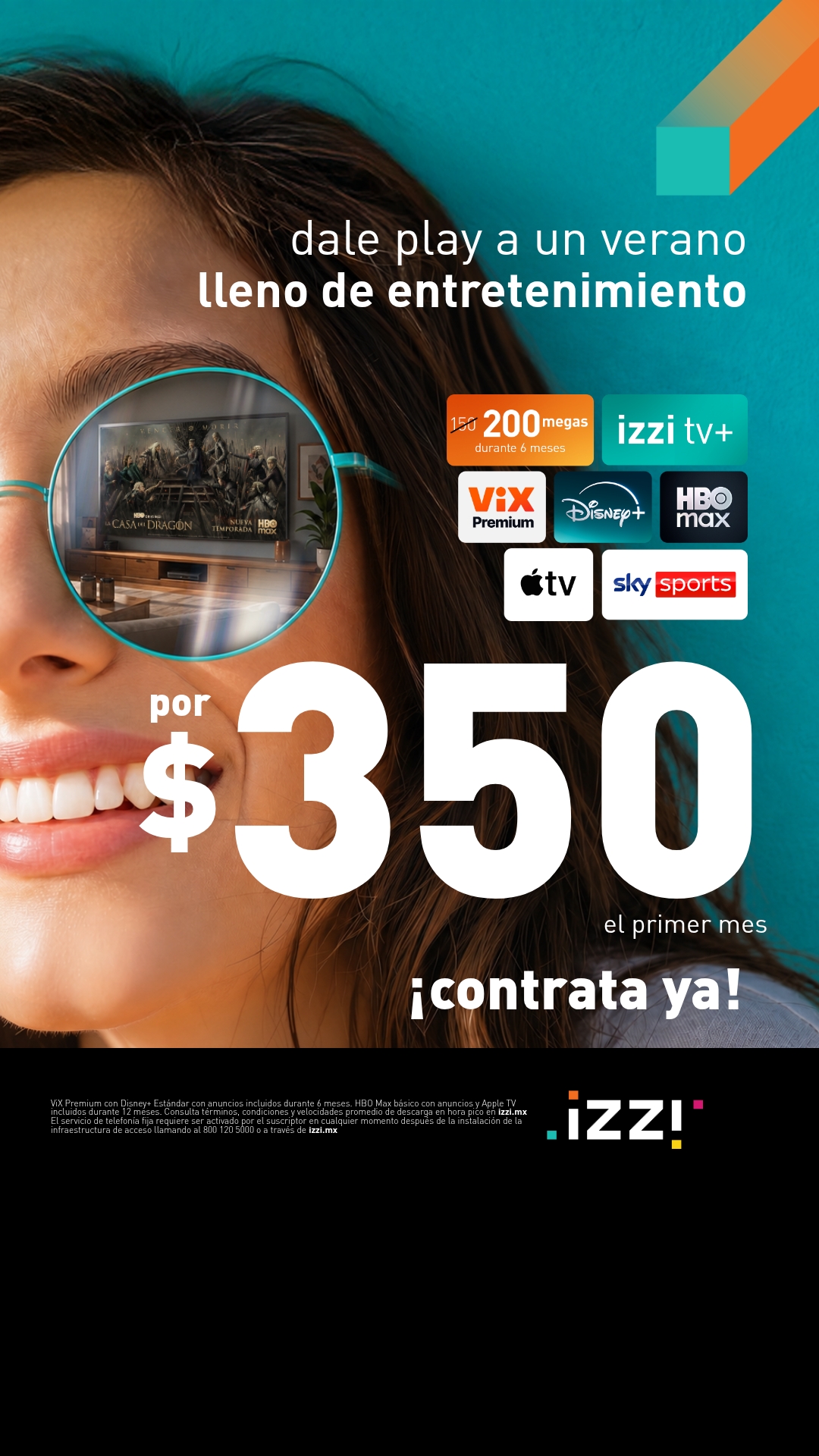 izzi telecom Facebook ad