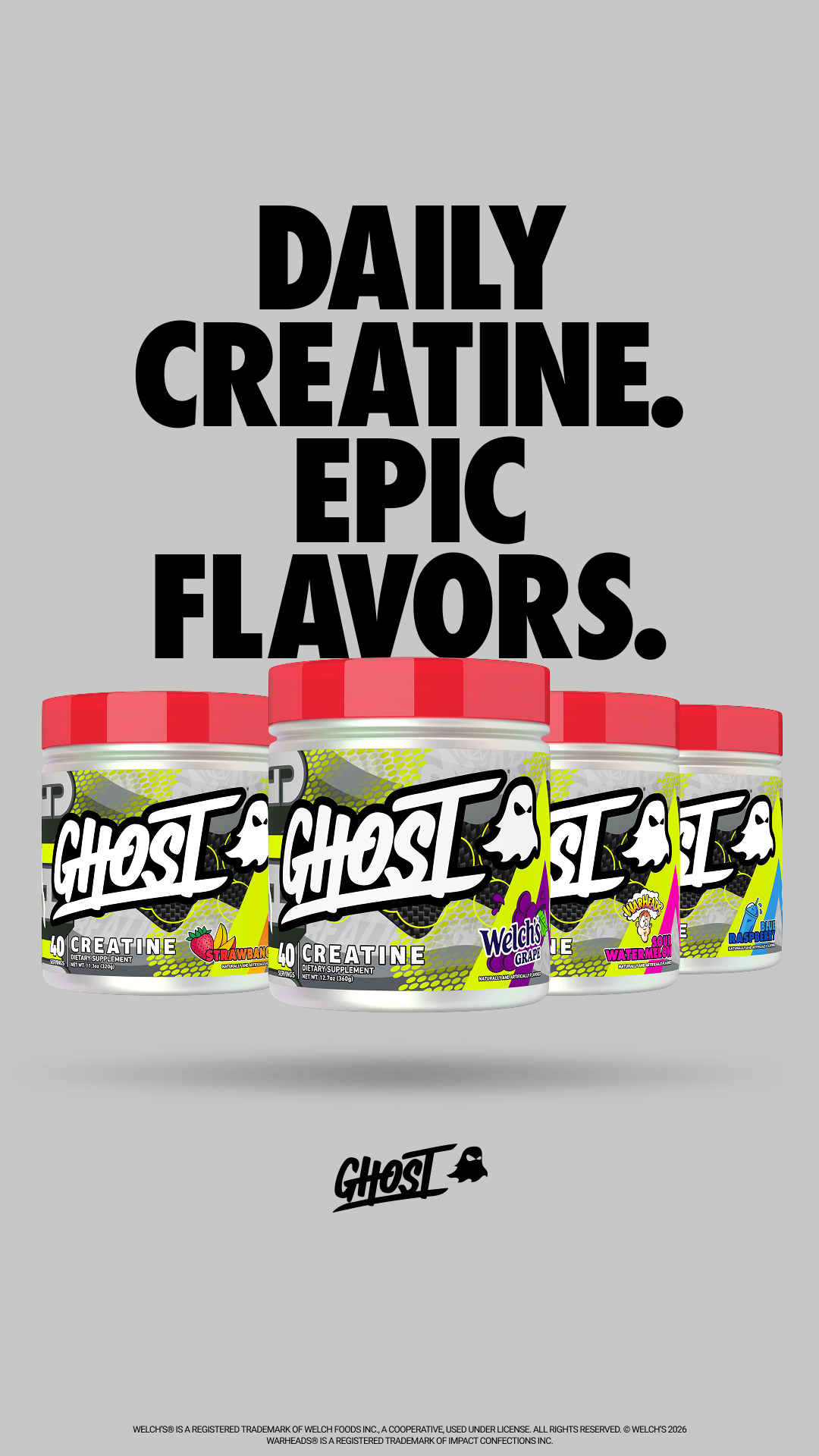 GHOST Facebook ad