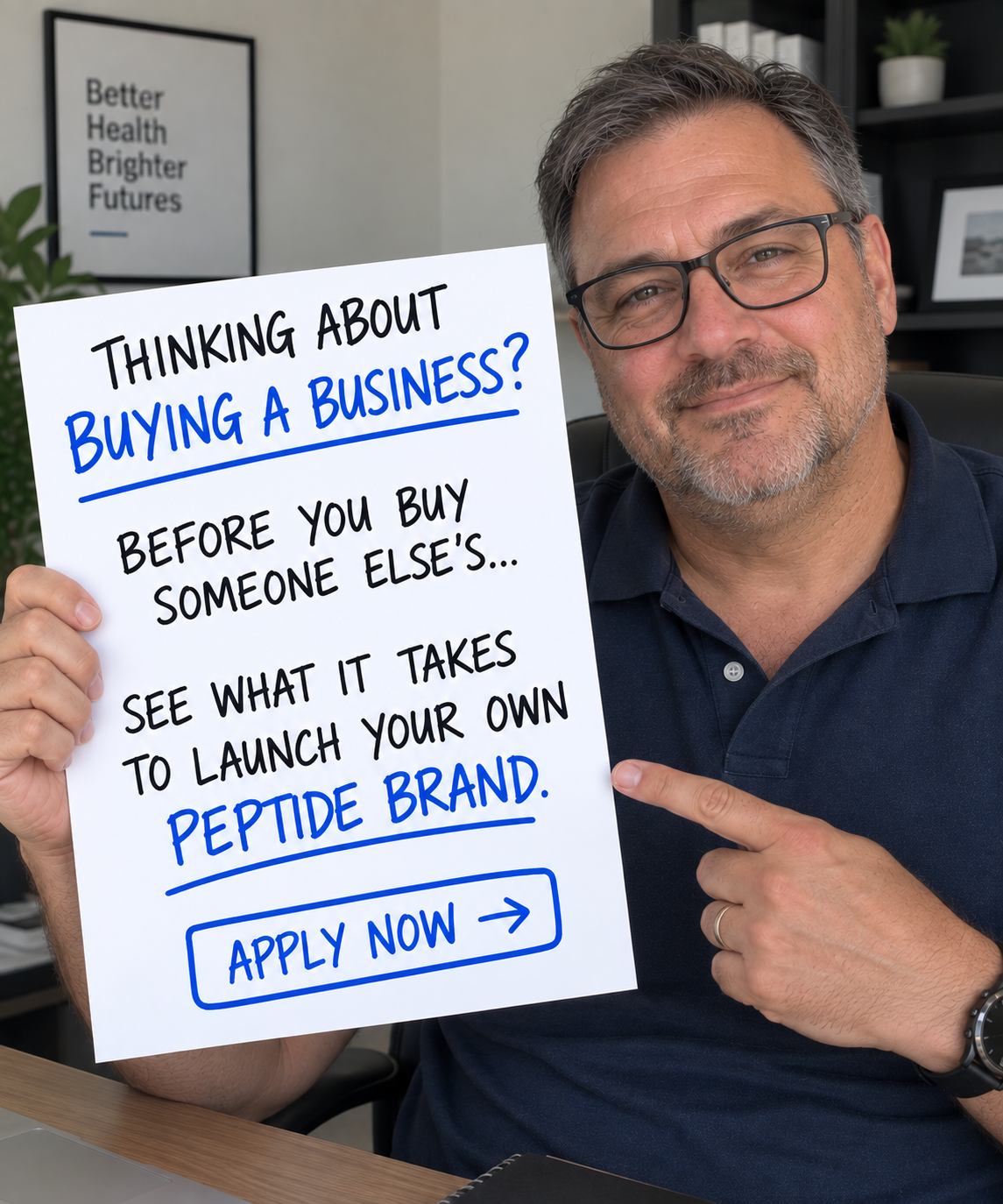 Pepti Blueprint Facebook ad