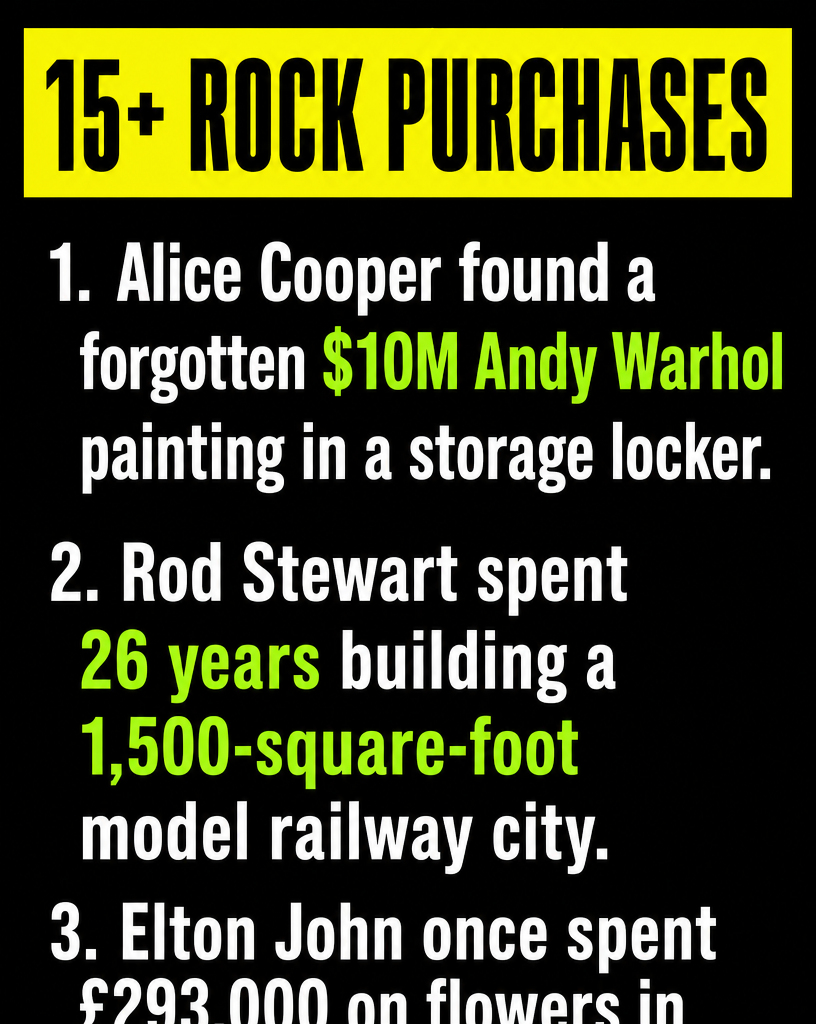 Brain Nuggets Facebook ad: Alice Cooper Found a $10M Warhol in Storage
