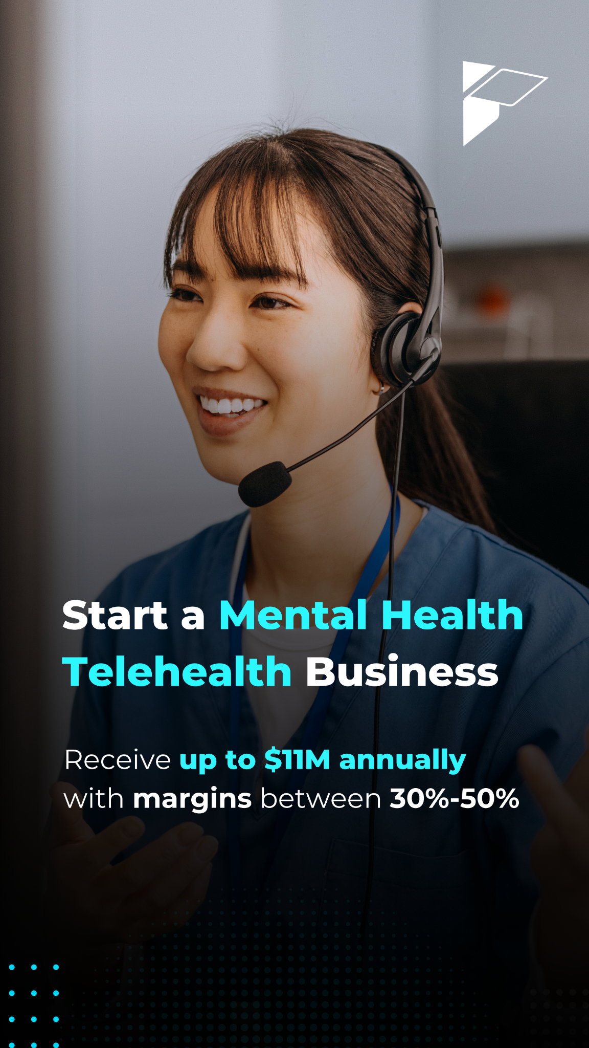 HCPA Facebook ad: $11M+ Potential: Start Telehealth Business