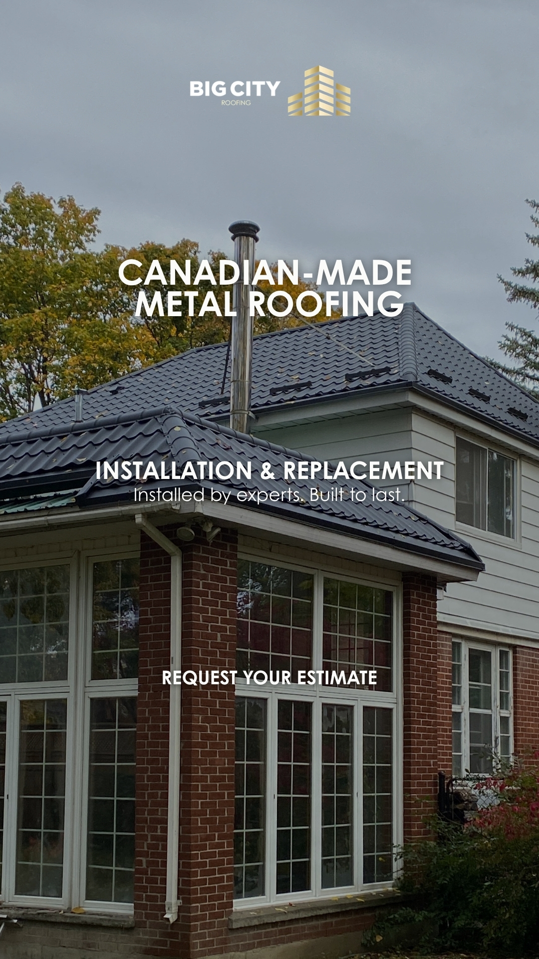 Big City Roofing Facebook ad