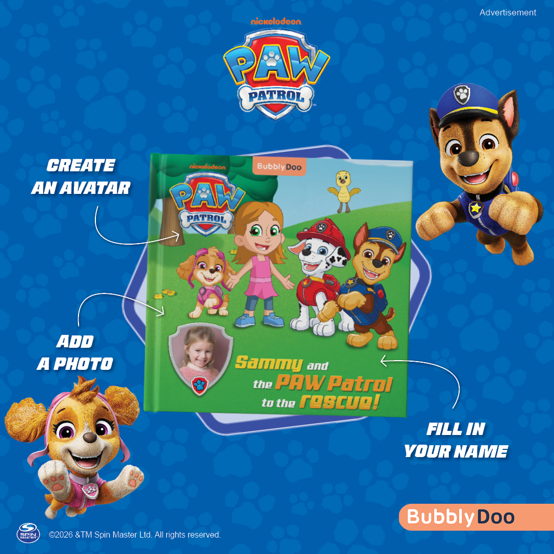 BubblyDoo Books Facebook ad
