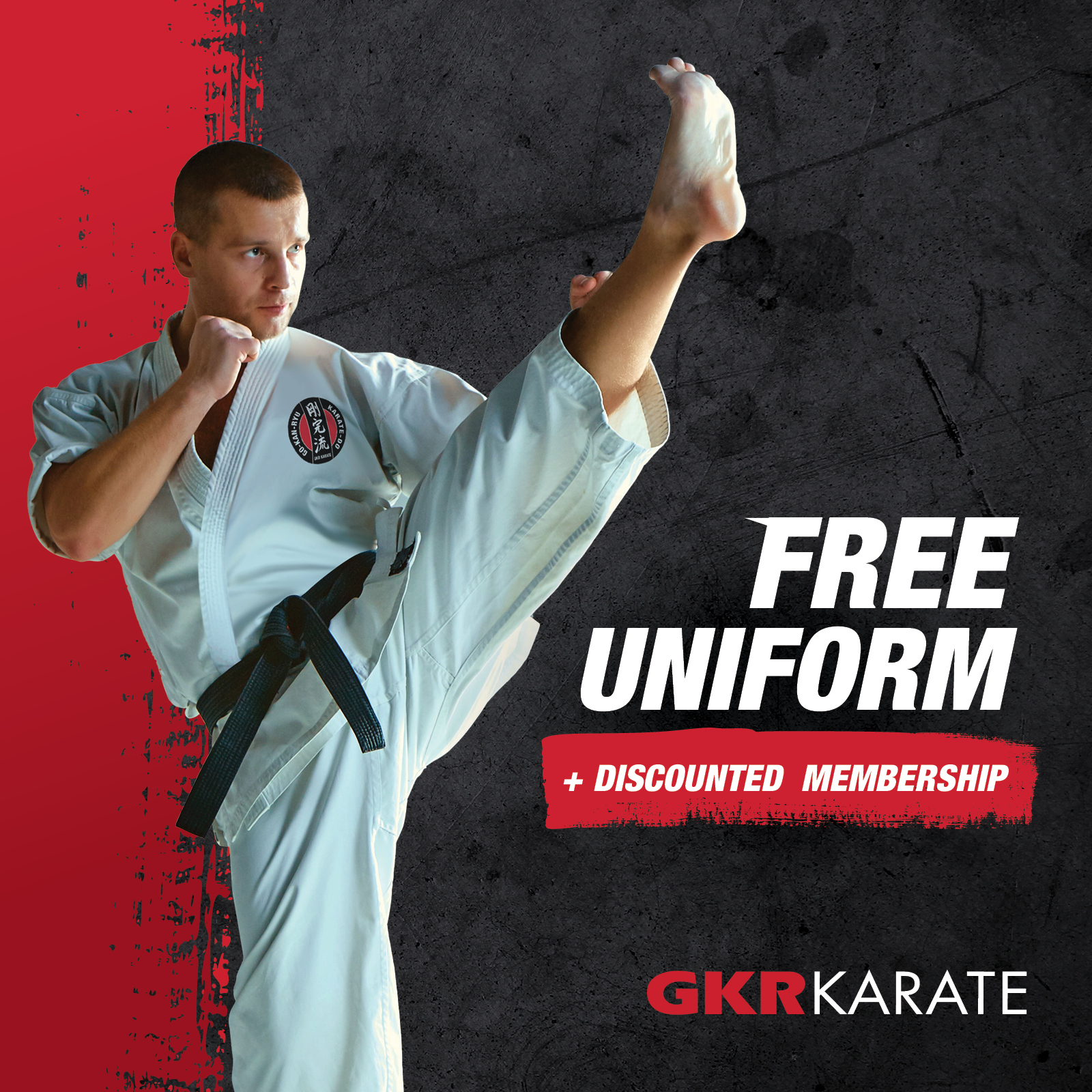 GKR Karate Facebook ad