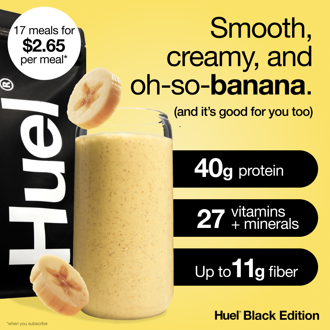Huel Facebook ad