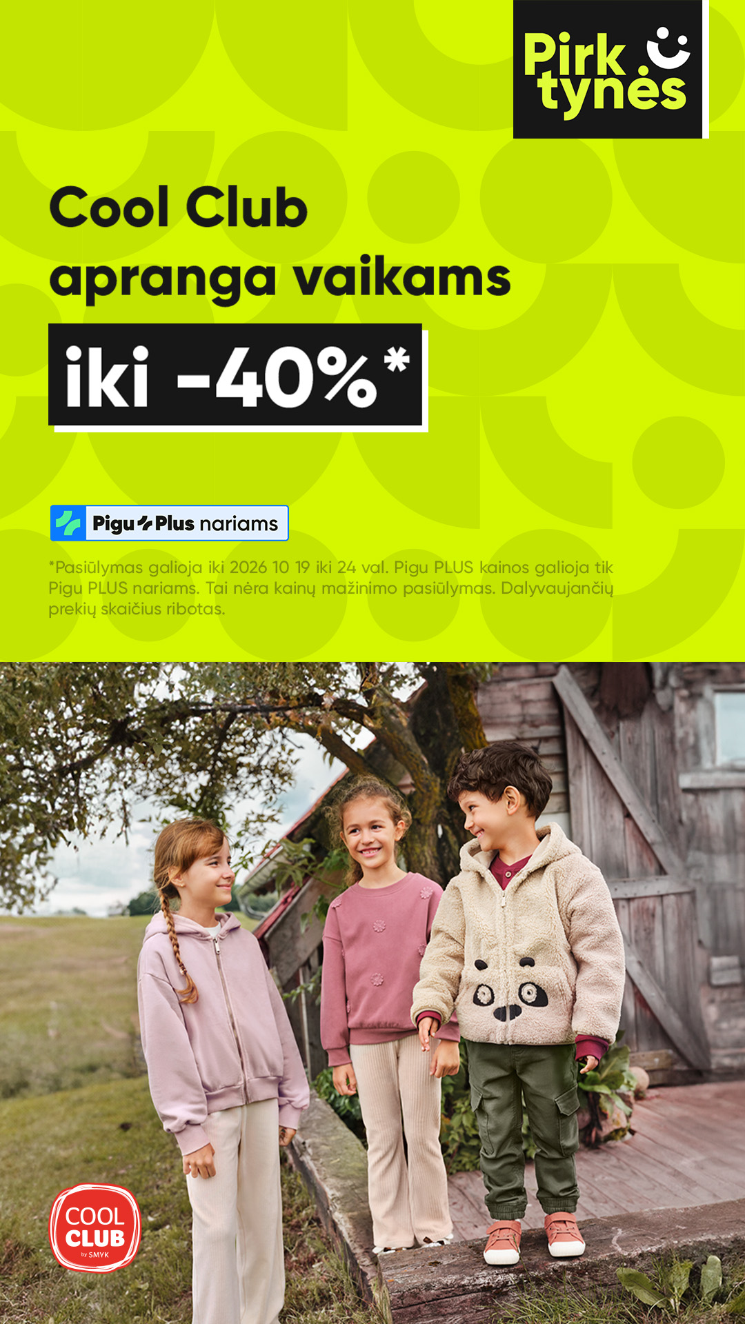 Pigu.lt Facebook ad: Pirkti dabar