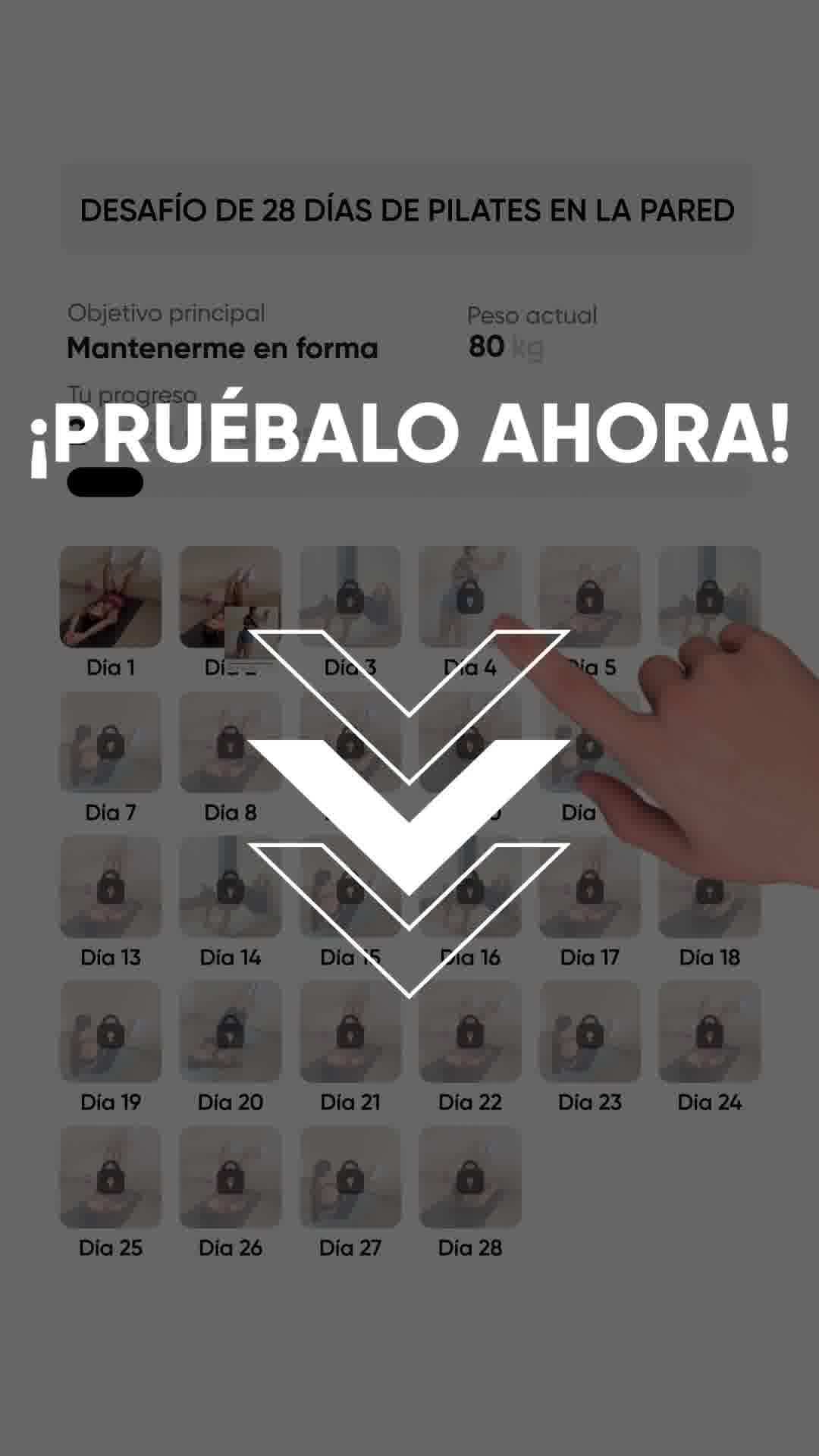 Tori Repa Facebook ad: Entrenador personal 24/7 en la aplicación