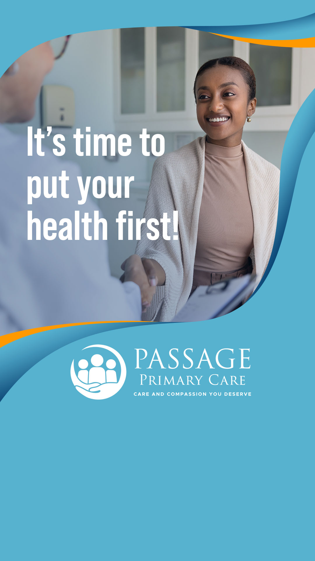 Passage Primary Care Facebook ad from May 13, 2026