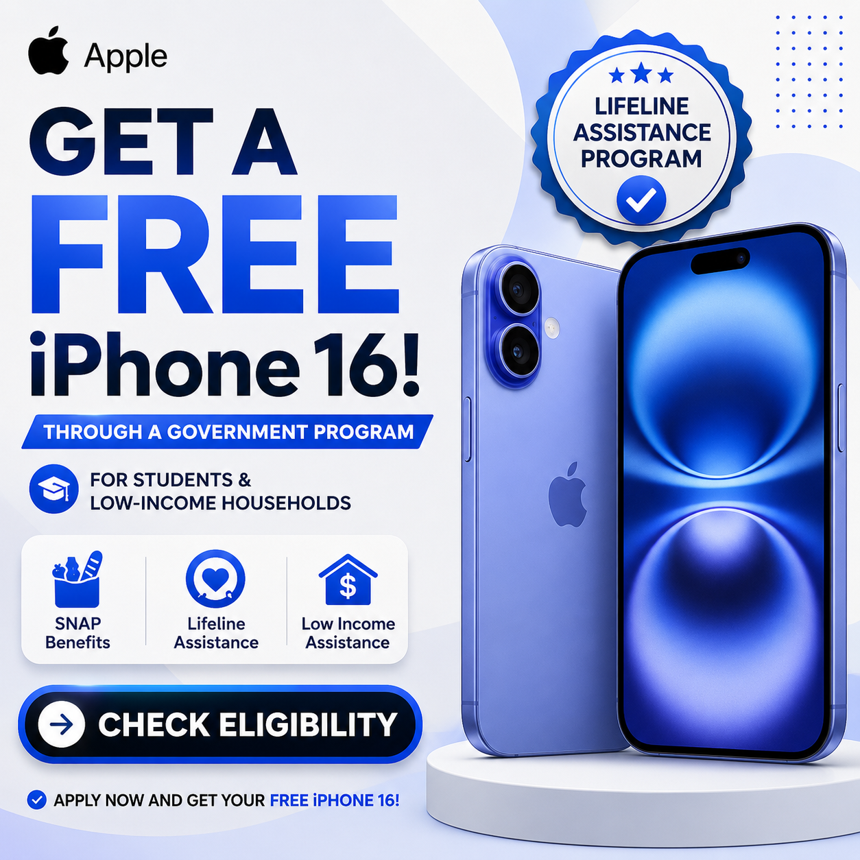 CD Multi Apps Facebook ad: How to get free phone with new service
