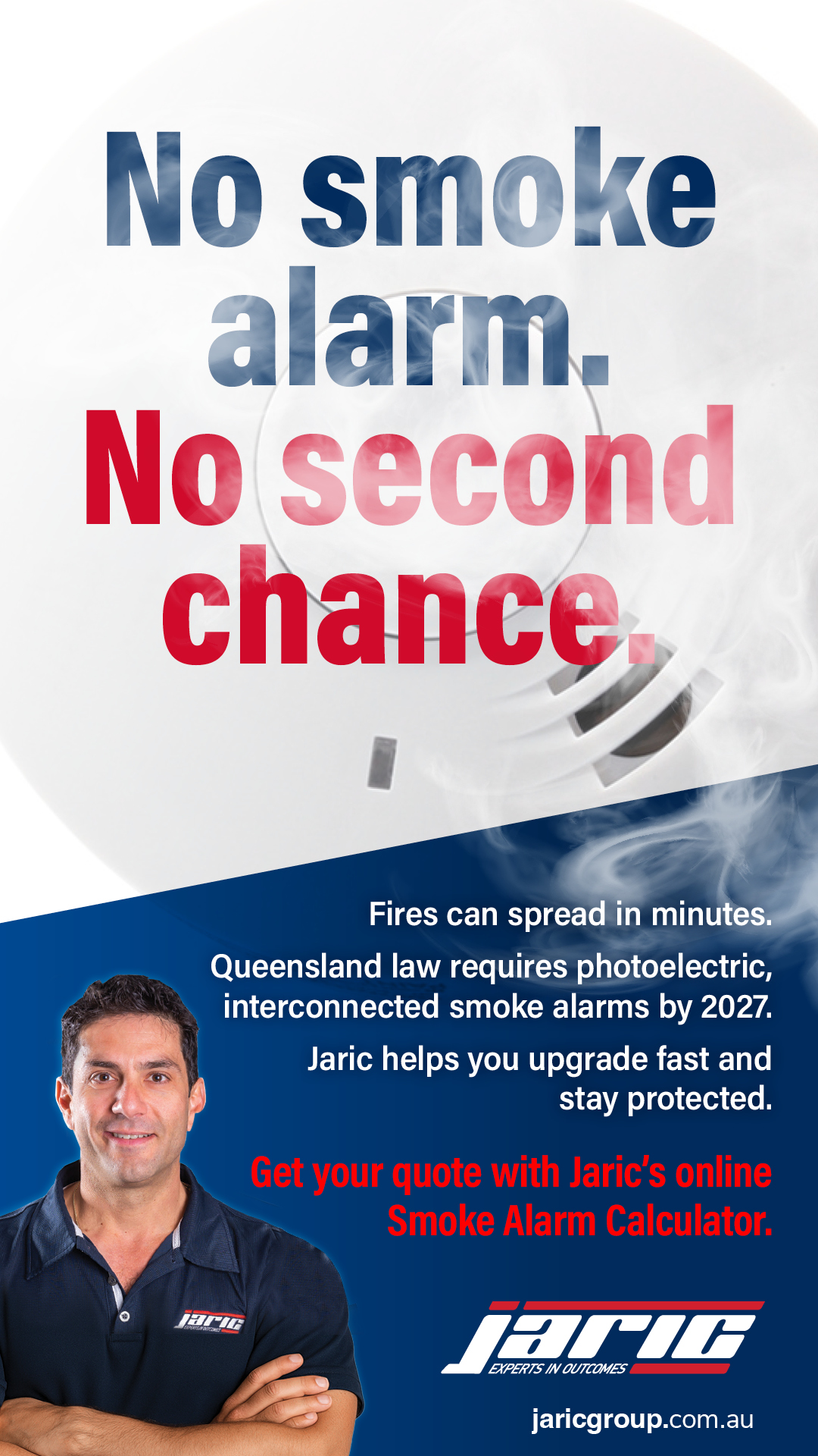 Jaric Air Conditioning and Electrical Facebook ad from Aug 27, 2025
