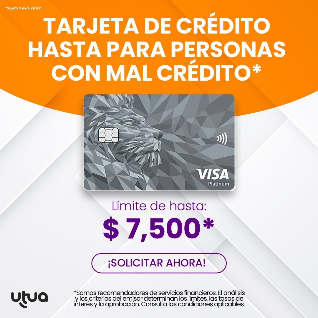 Utua Tarjetas México Facebook ad