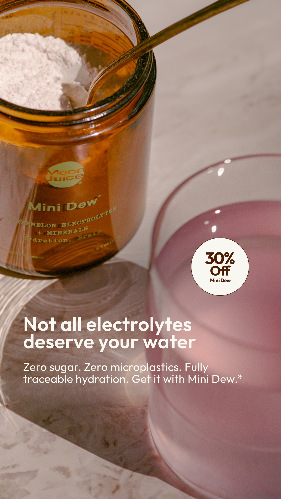 Moon Juice Facebook ad