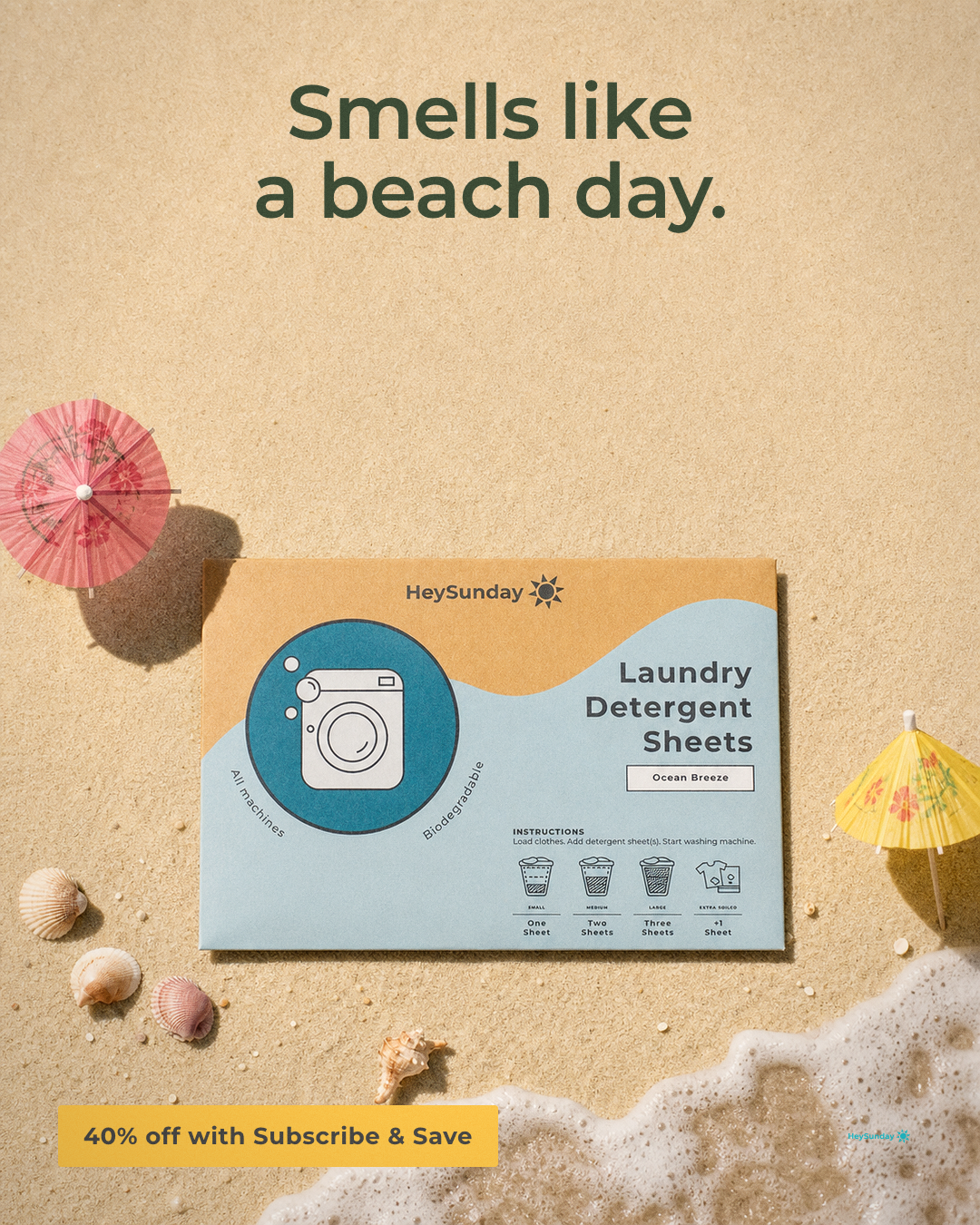HeySunday Facebook ad