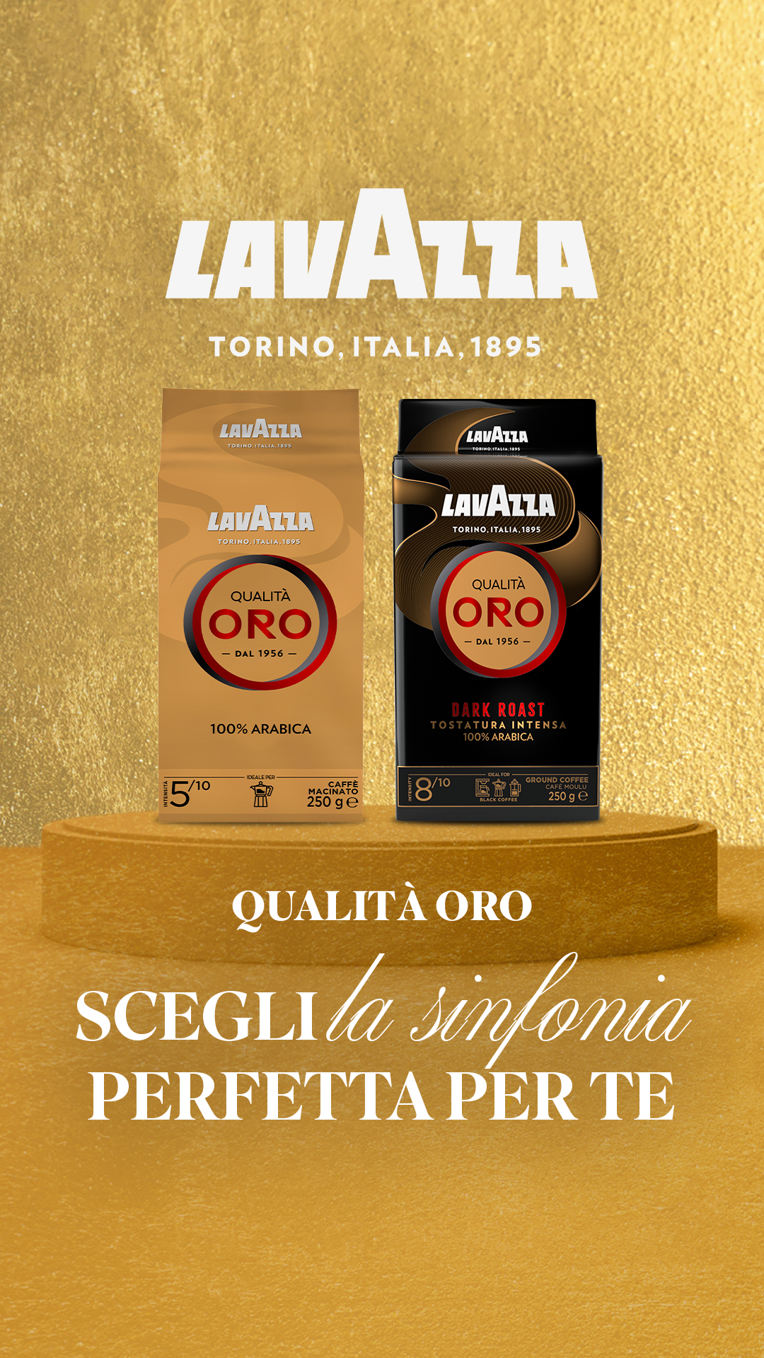 Lavazza Facebook ad from Apr 1, 2026