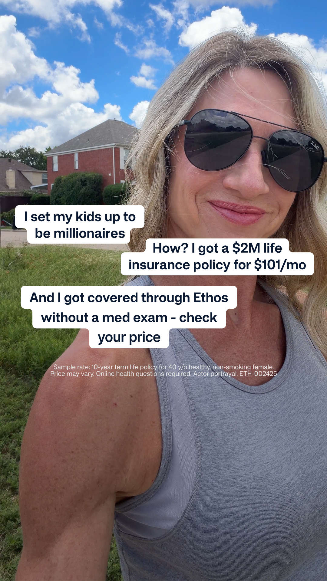 Ethos Facebook ad