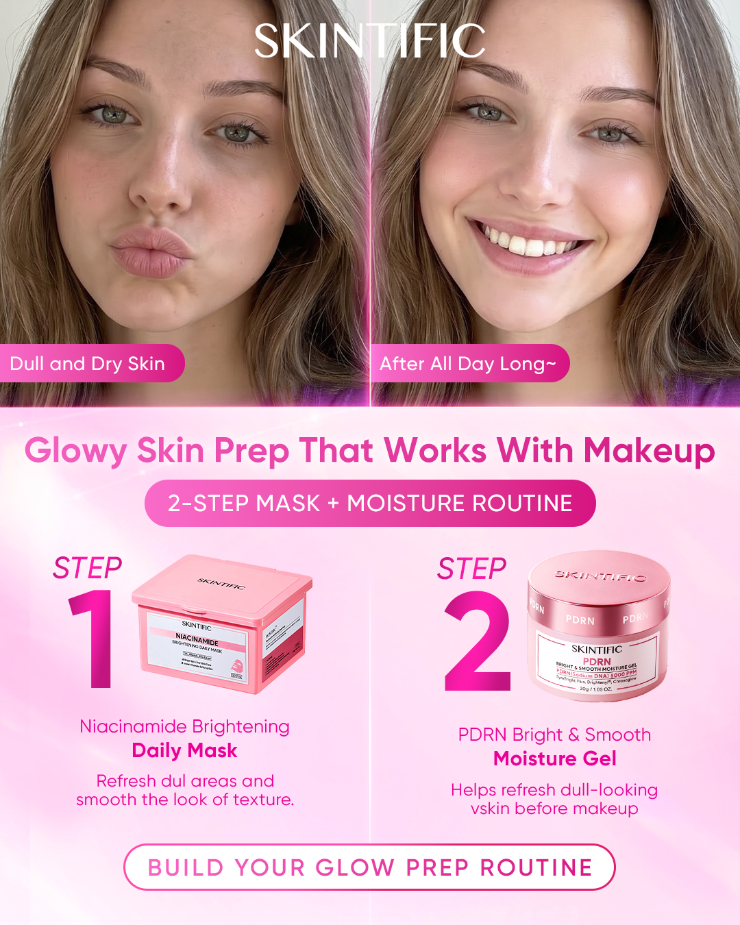 SkintificShop Facebook ad