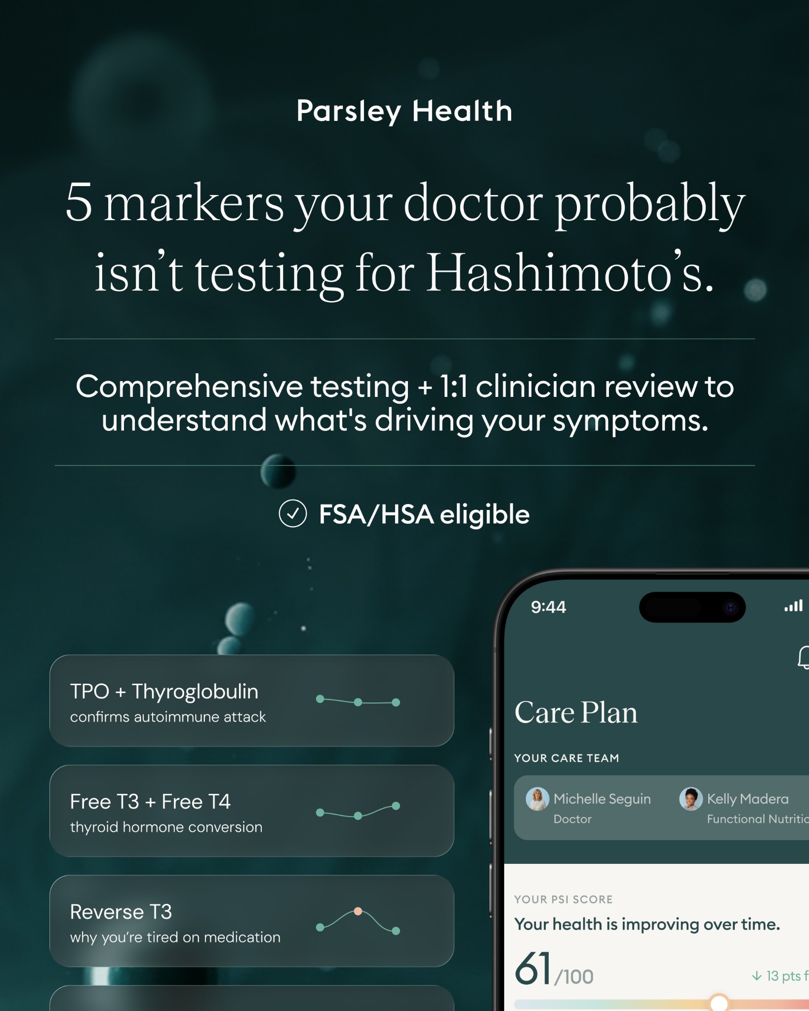 Parsley Health - Root Cause Medicine Facebook ad