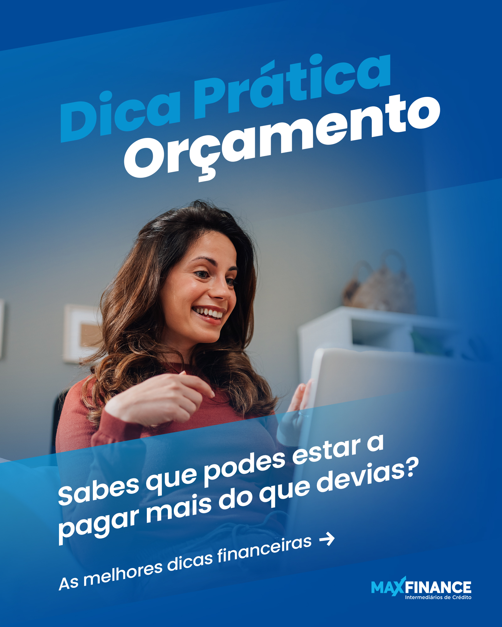 MaxFinance Facebook ad: Assim é fácil perceber porque ganhámos o prémio…