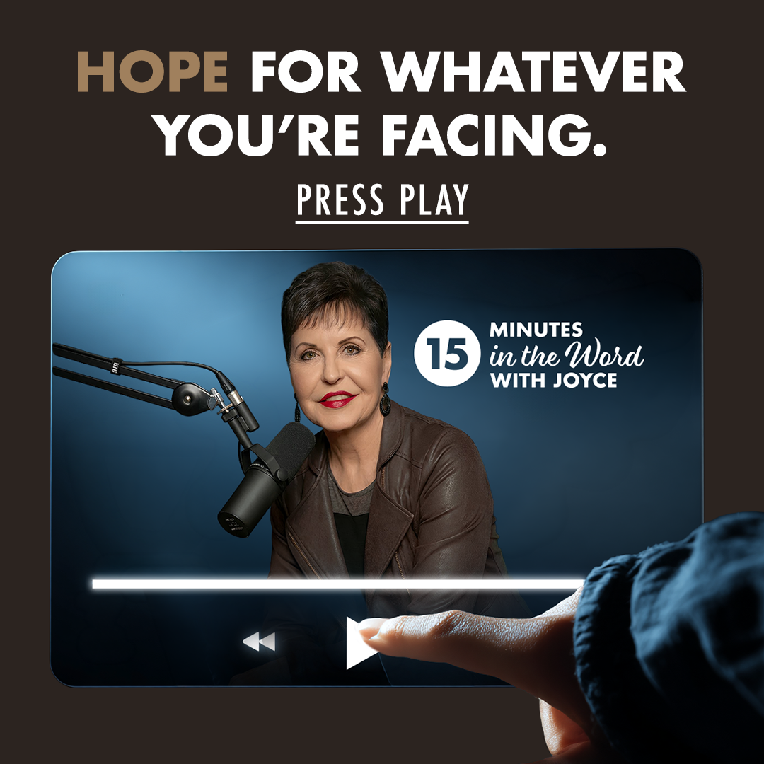 Joyce Meyer Ministries Facebook ad