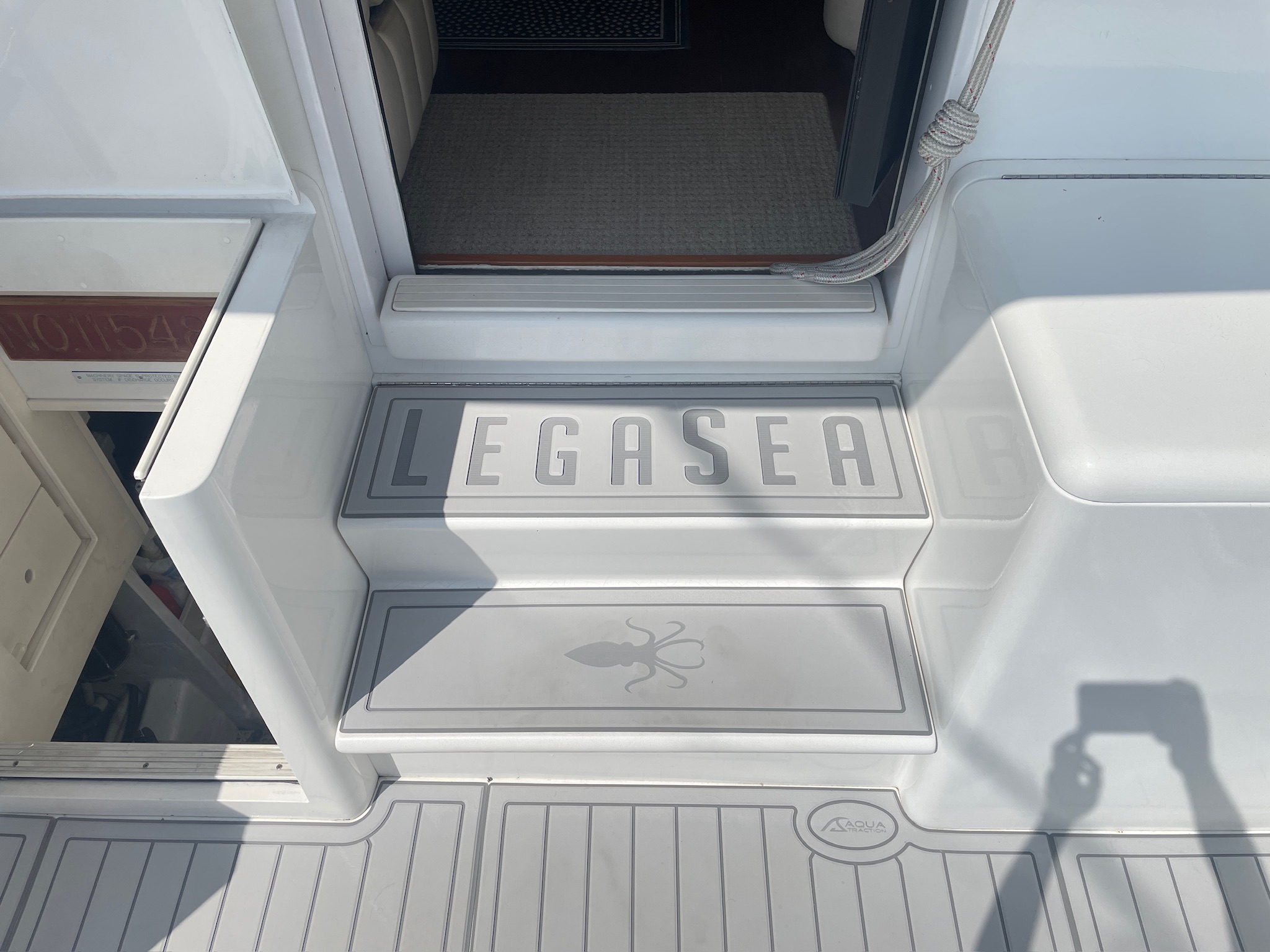 Anchor Custom Canvas Facebook ad: Give your boat a flooring upgrade that’s built…