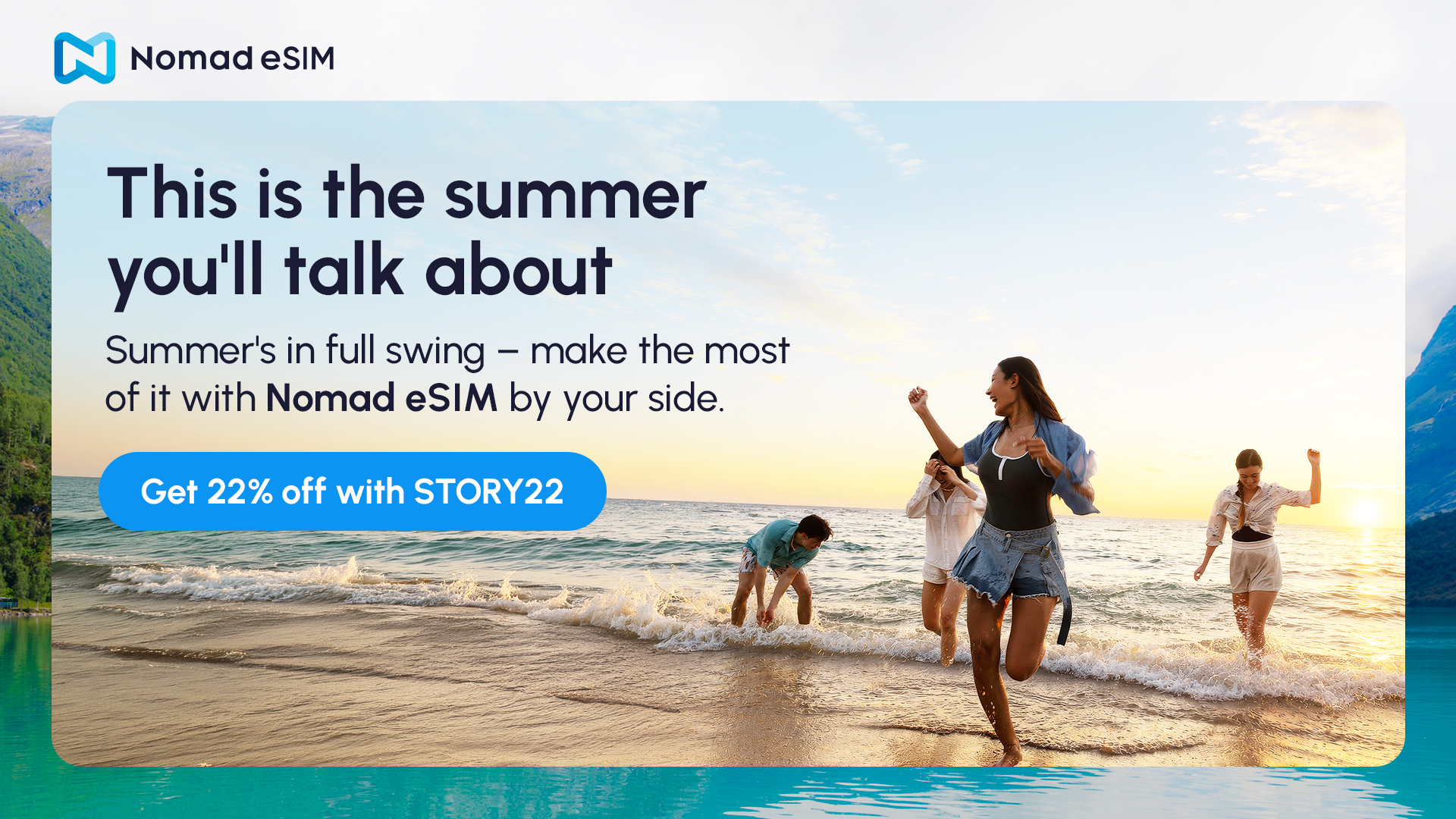 Nomad Esim Facebook ad