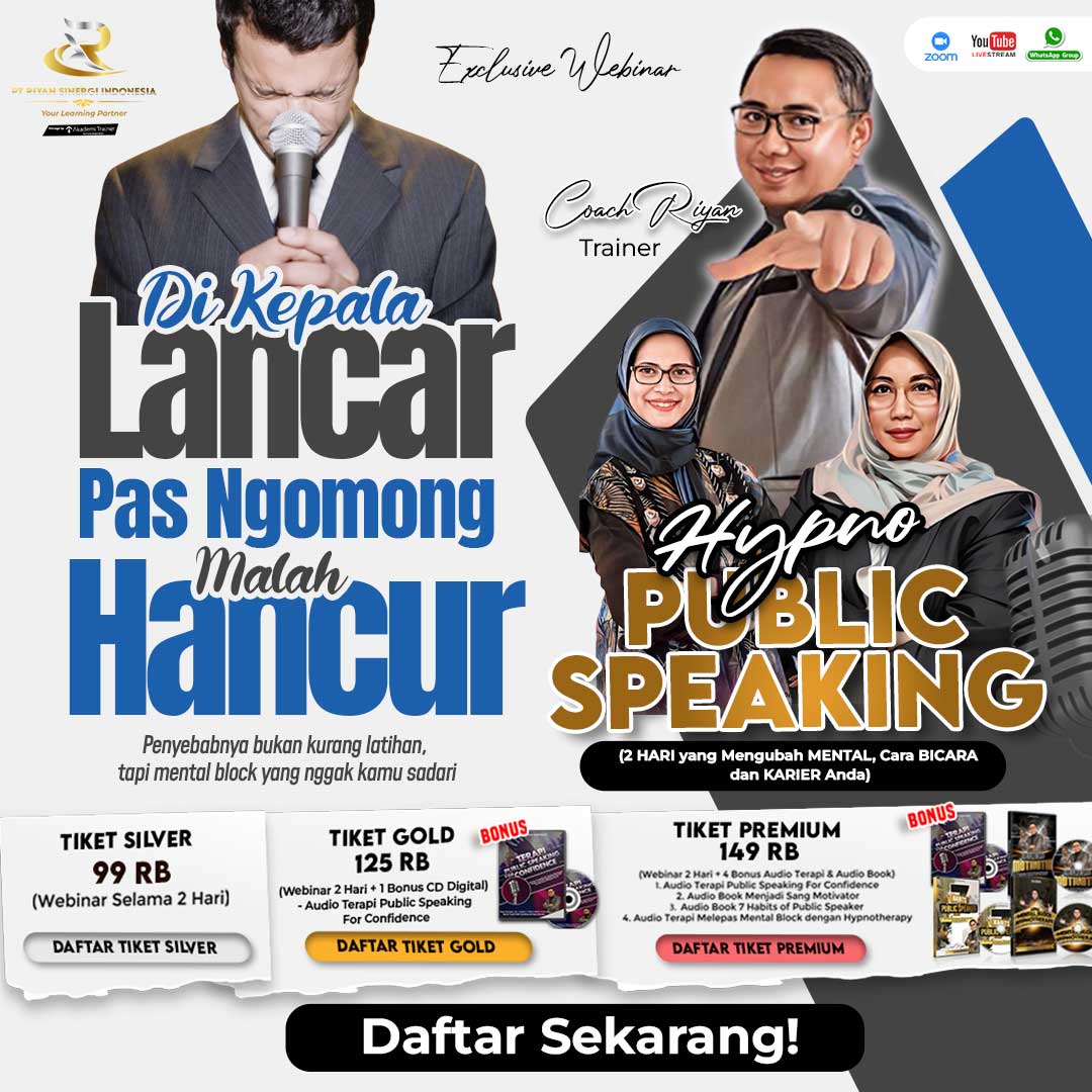 Riyan Apriyanto Pelatih Public Speaking Facebook ad