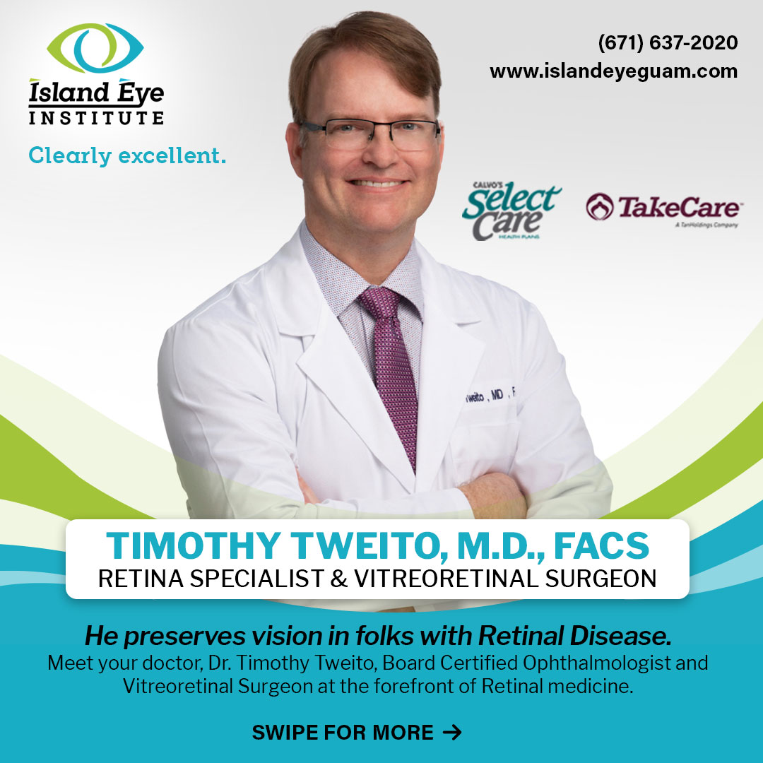 Island Eye Institute Facebook ad