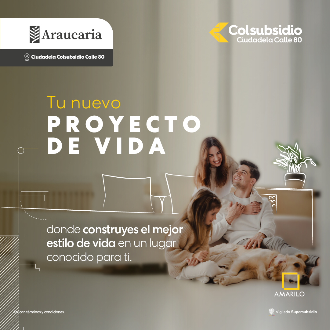 Colsubsidio Facebook ad: Vive en Ciudadela Colsubsidio Calle 80 con espacios…