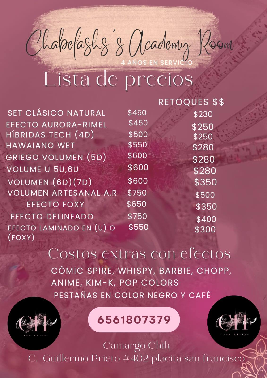 Chabelash's Academy Room Facebook ad: Chabelash's Academy Room