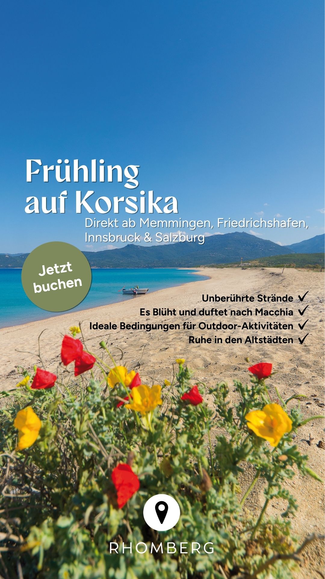 Rhomberg Reisen Facebook ad from Mar 28, 2026