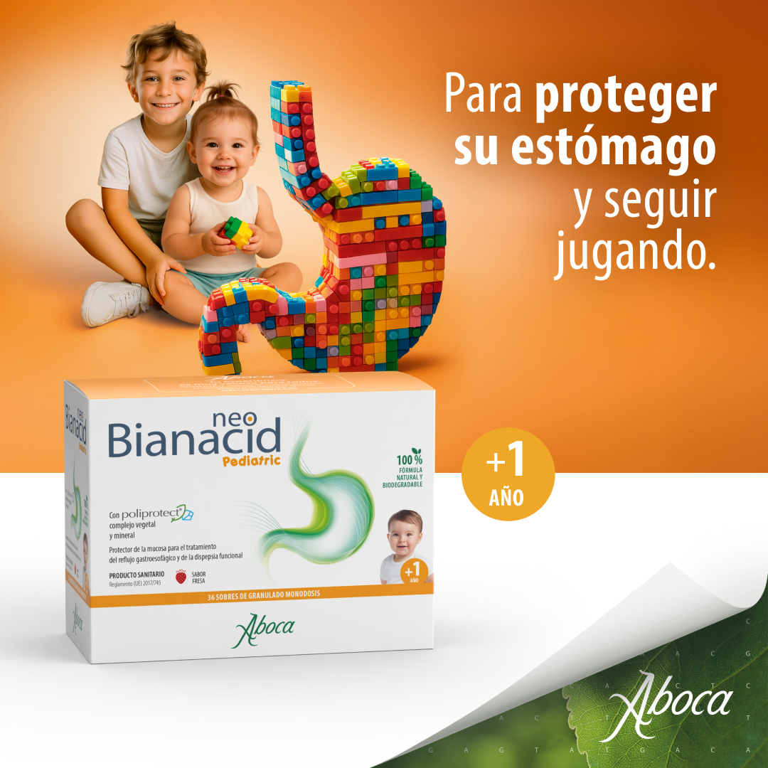 Aboca Facebook ad: NEOBIANACID PEDIATRIC