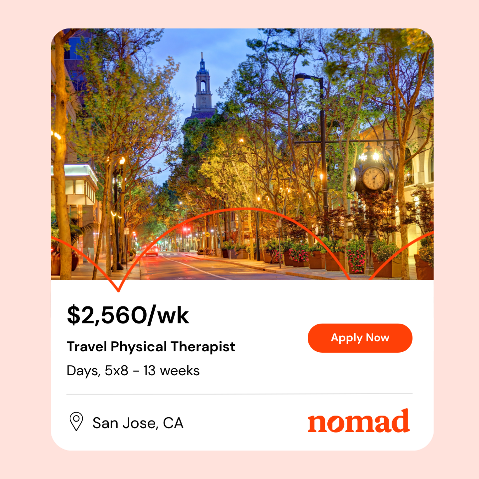Nomad Health Facebook ad: Find travel nursing medical surgical jobs in all…