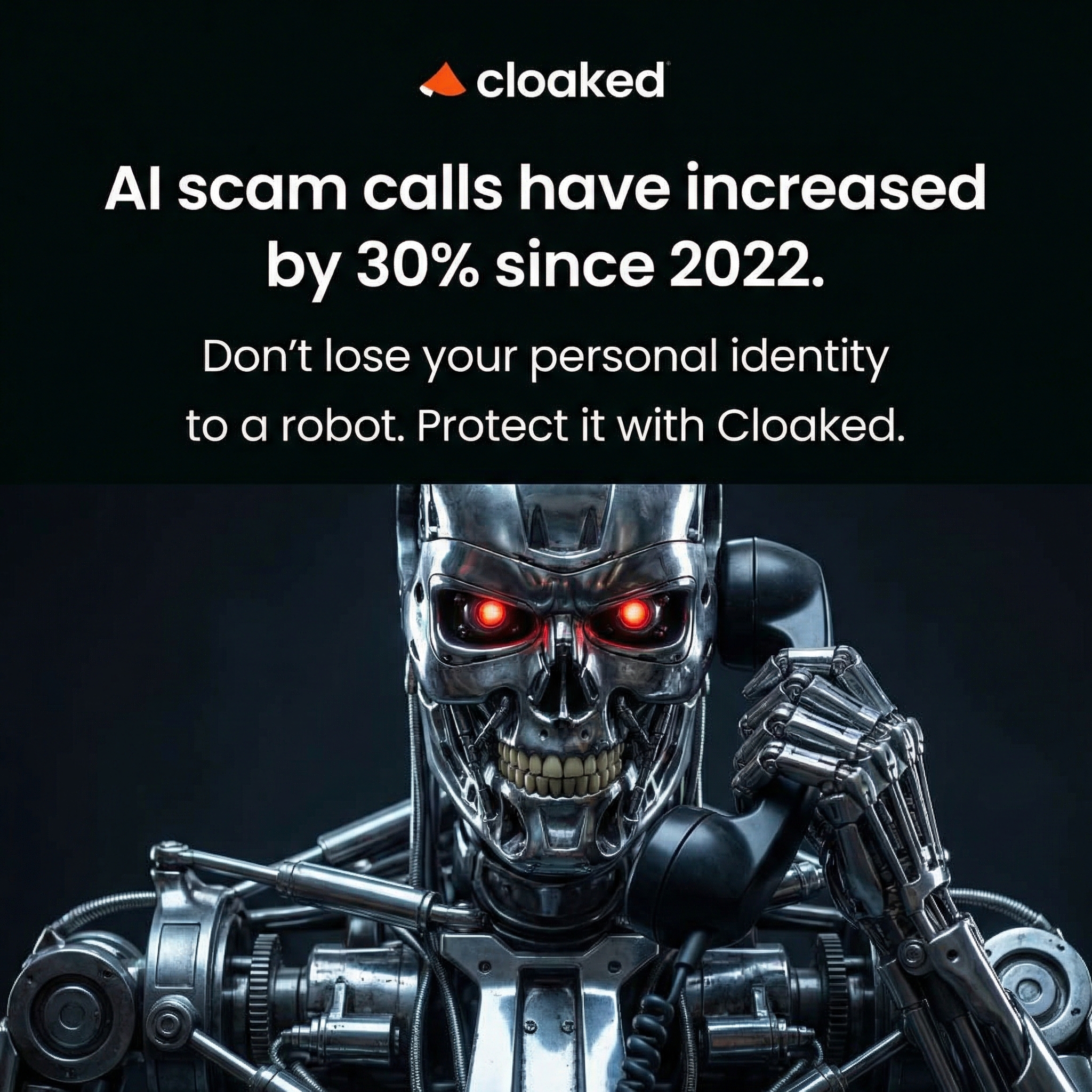 Cloaked Inc. Facebook ad