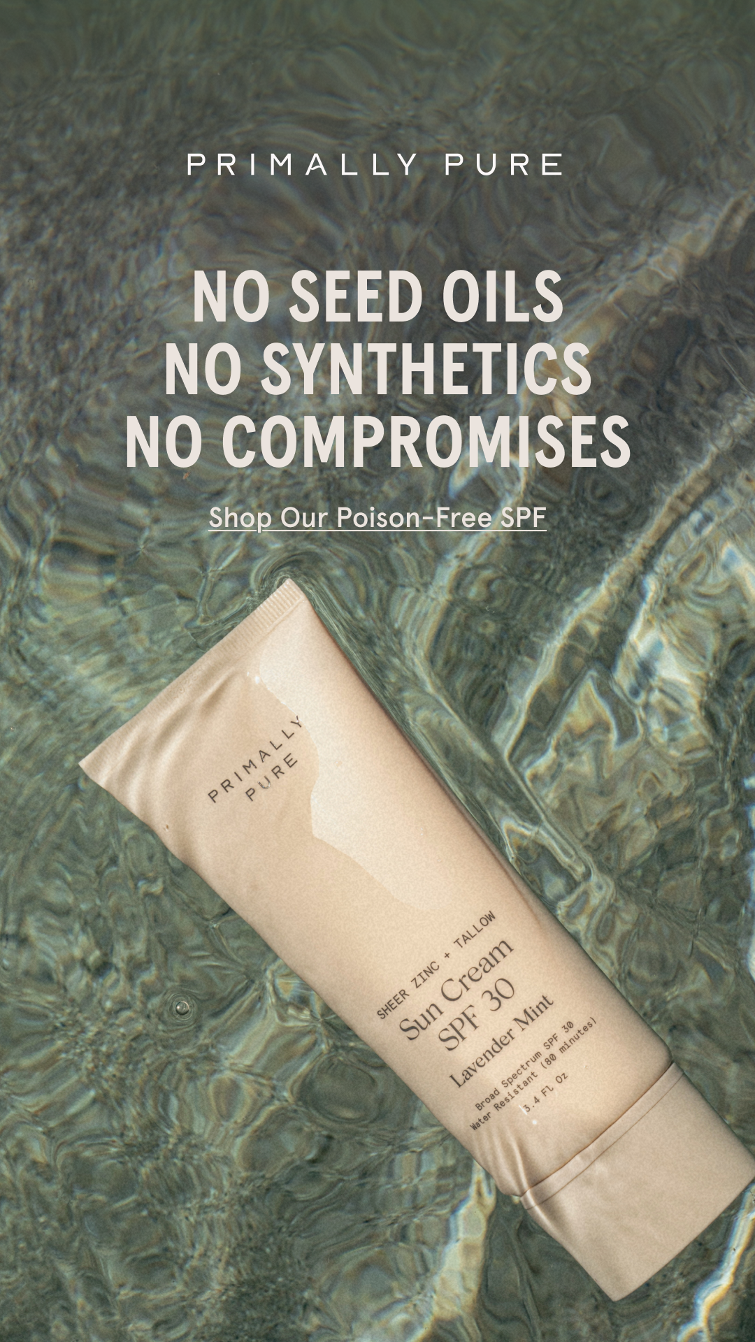 Primally Pure Skincare Facebook ad
