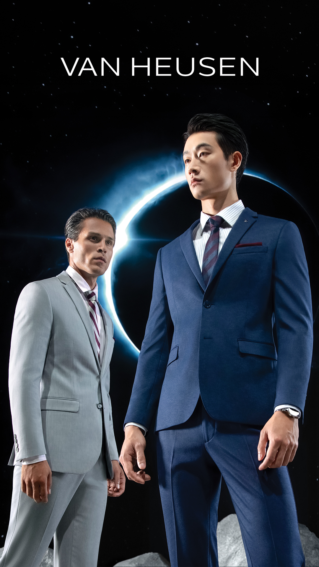 Van Heusen Facebook ad: Skip the Iron. Keep the Edge.
