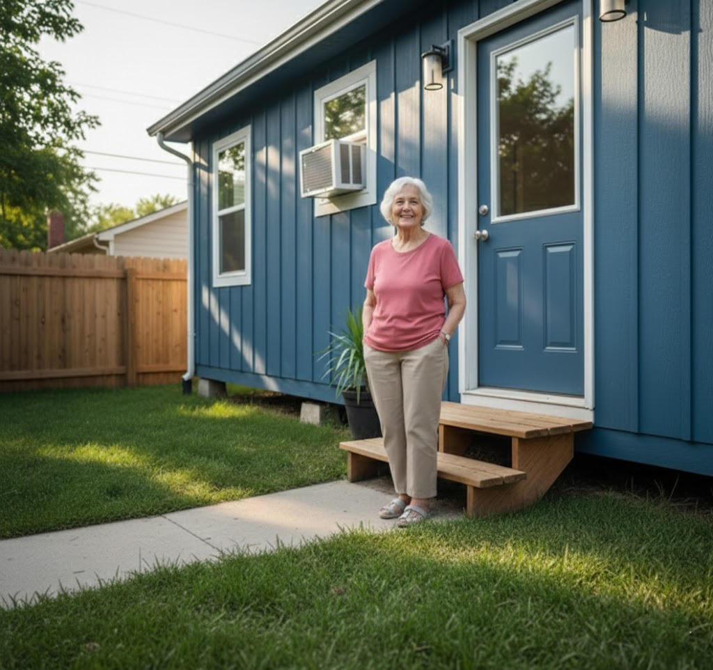 Deals Explorer Facebook ad: Backyard Apartments for Independent Living