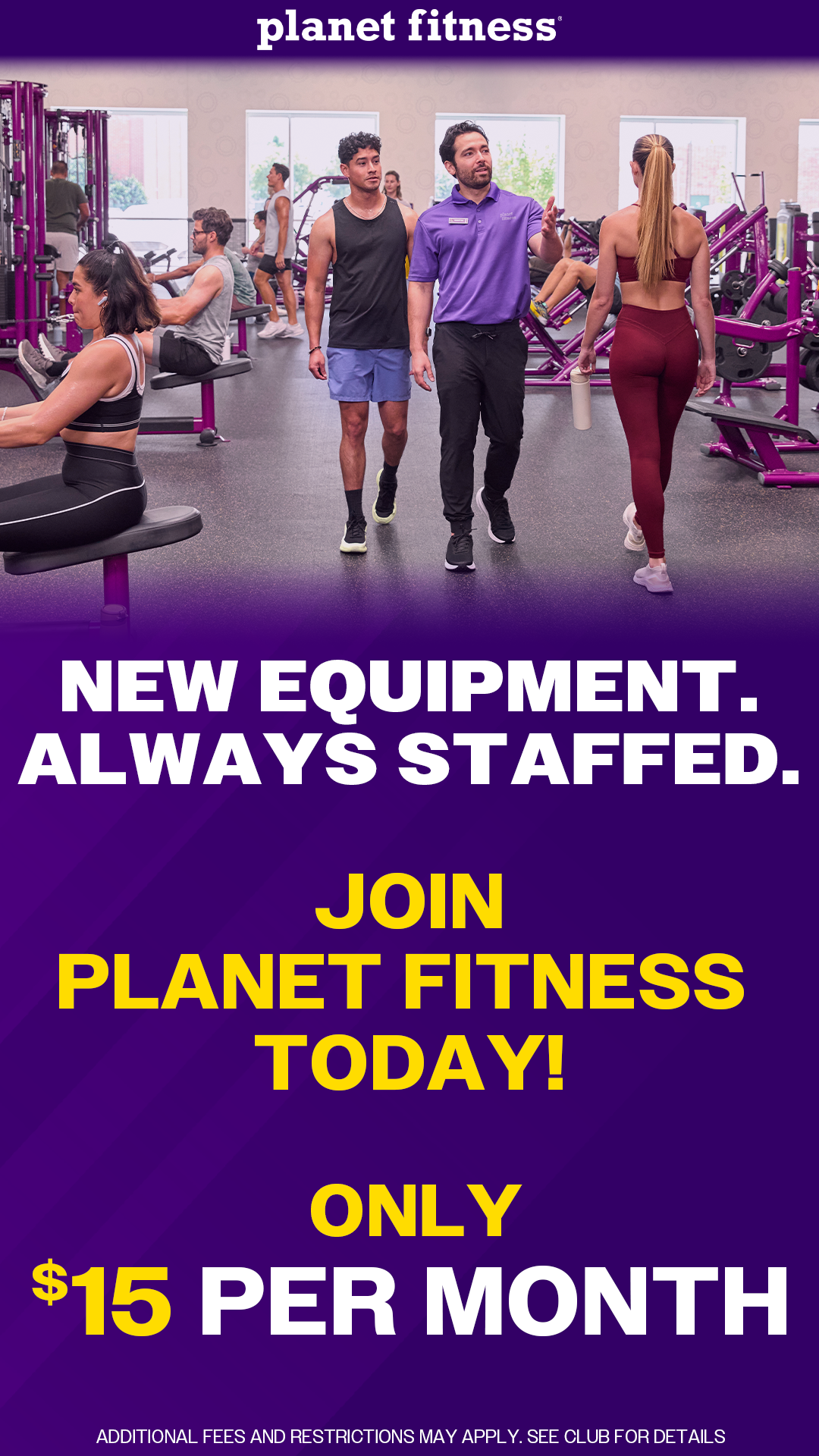 Planet Fitness Facebook ad from Feb 14, 2026
