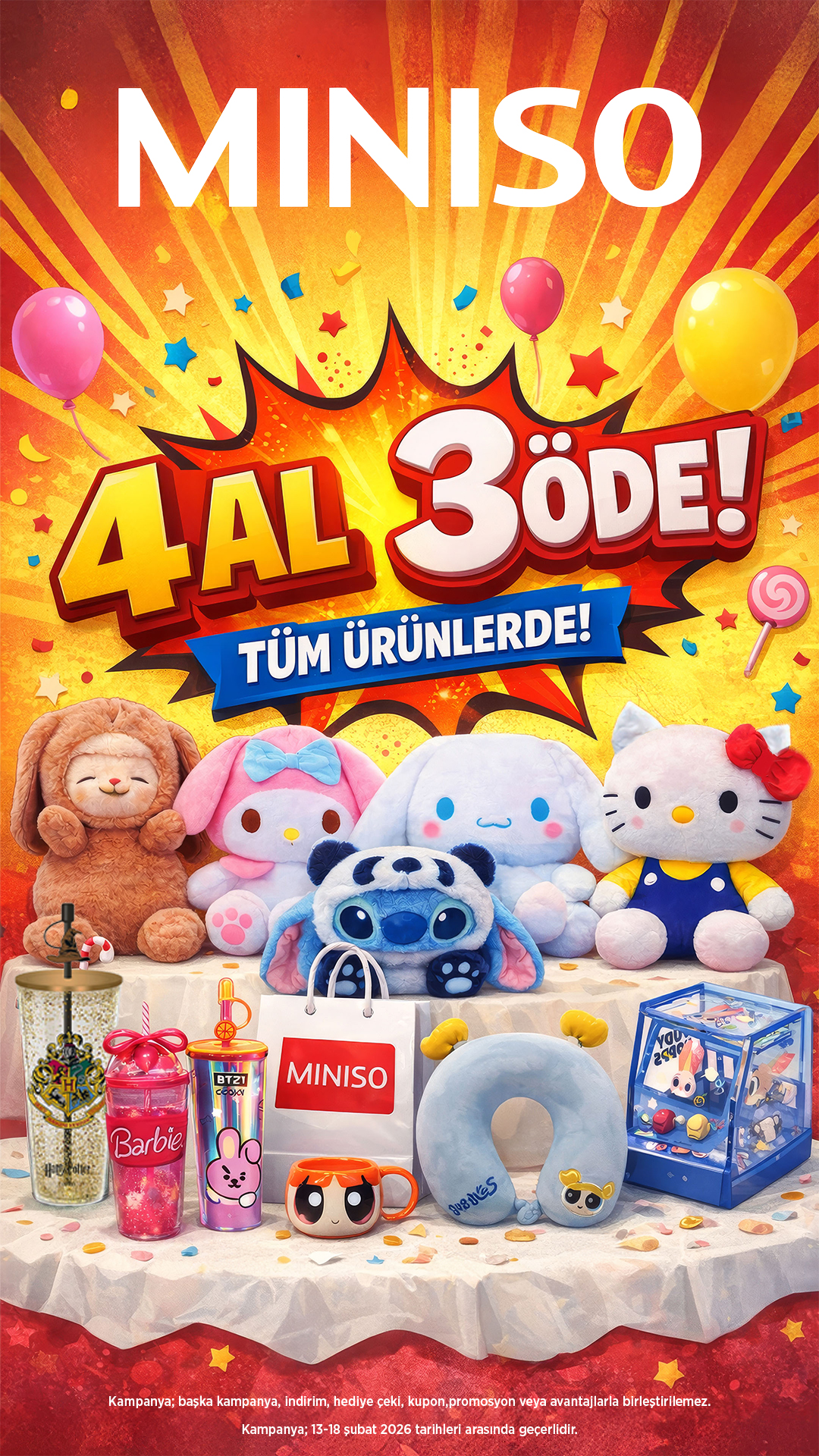 Miniso Turkey Facebook ad