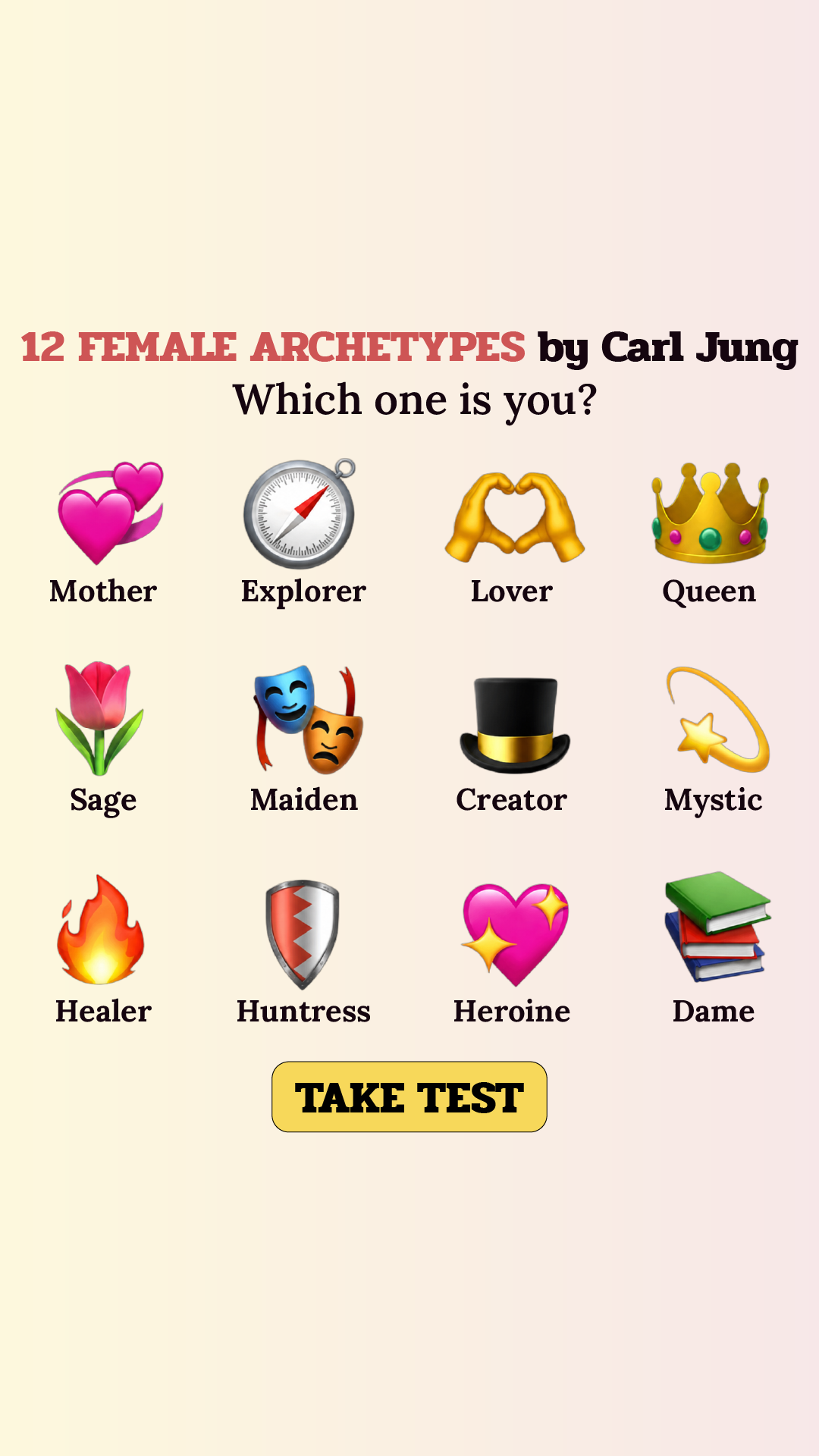 Personality Type Facebook ad