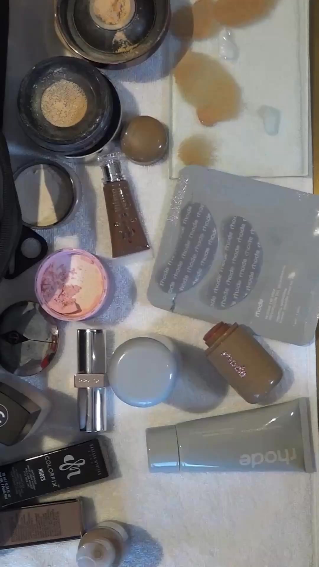 rhode Facebook ad: peptide eye prep