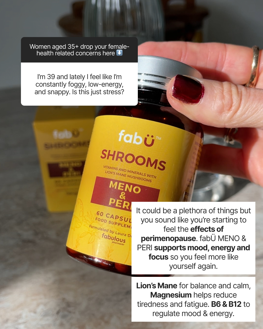 Fabuwellness Facebook ad